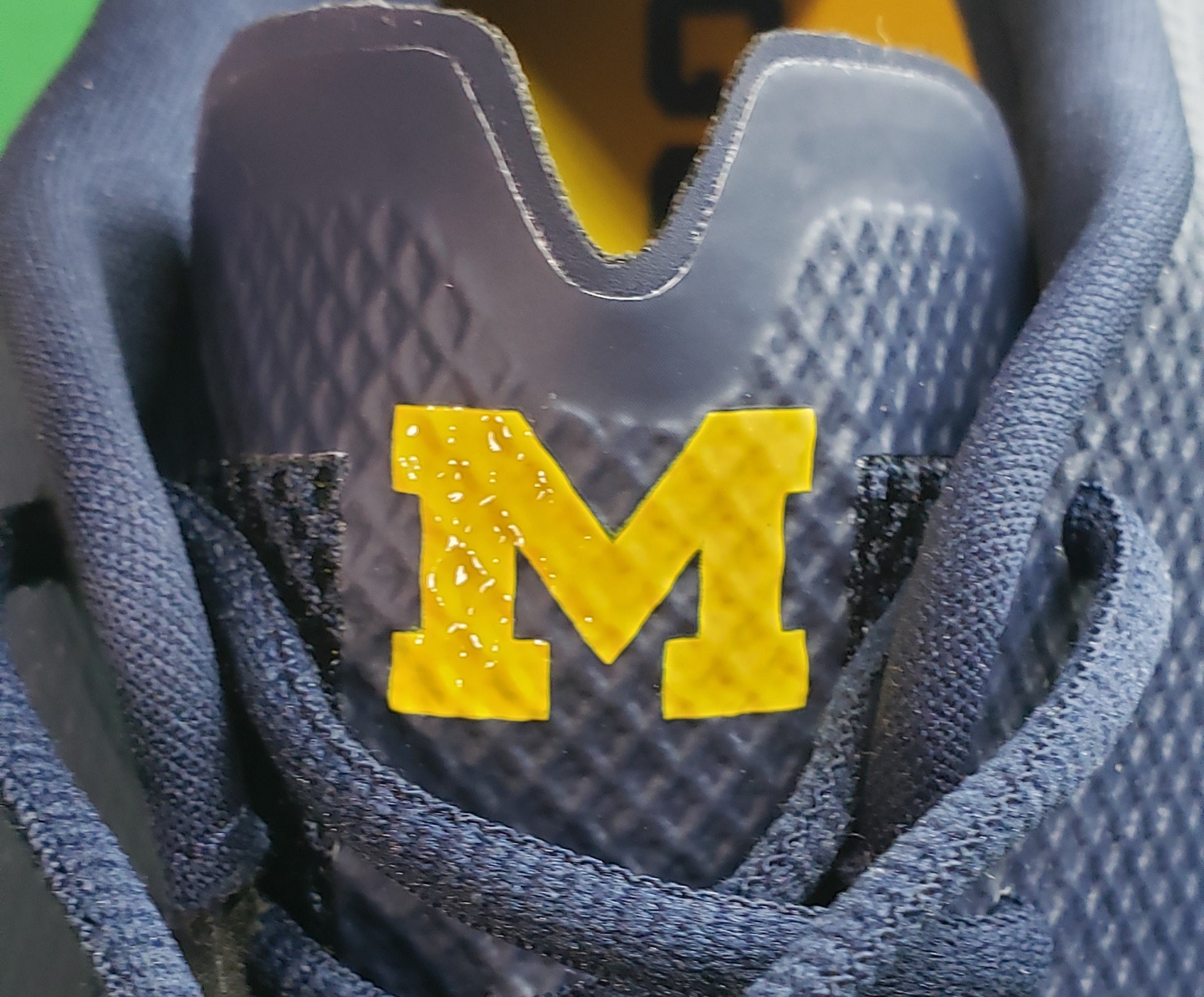 Nike Jordan Vapor Edge Speed 360 Michigan PE Football Cleats CV1671-400 Size 16 Nike Jordan Vapor Edge Speed 360 Michigan PE | Mercari main image 4