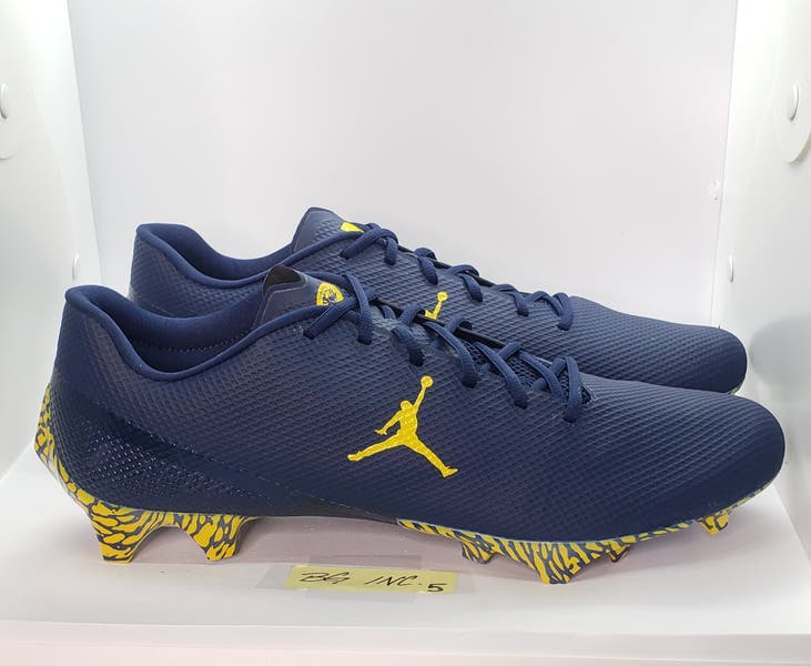 Nike Jordan Vapor Edge Speed 360 Michigan PE Football Cleats  display picture 3