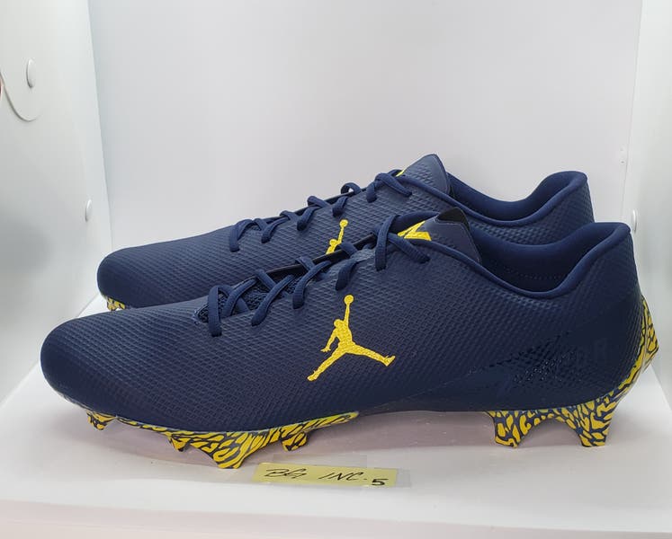 Nike Jordan Vapor Edge Speed 360 Michigan PE Football Cleats  display picture 2
