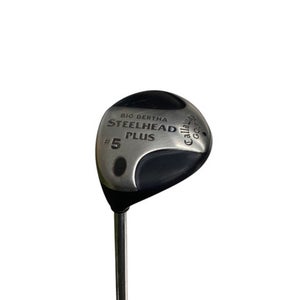 Used Callaway BIG BERTHA STEELHEAD PLUS Mens Fairway Wood LH 5 Wood 11760-S000076147
