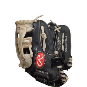 Used Rawlings SURE CATCH BB/SB Glove RH Throw Black 11" 11760-S000076207