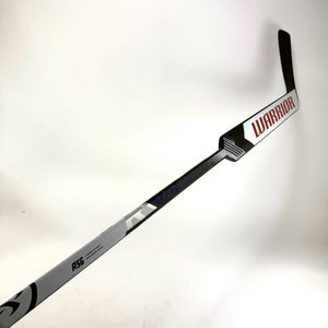 New Regular Orange/White Warrior Ritual V4 Goalie Stick | 27" Paddle Heel Curve | R304
