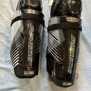 Senior Bauer Supreme Ignite Shin Pads 14" (Used)