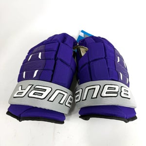 Brand New Purple Bauer Pro Series Hockey Gloves - 15"