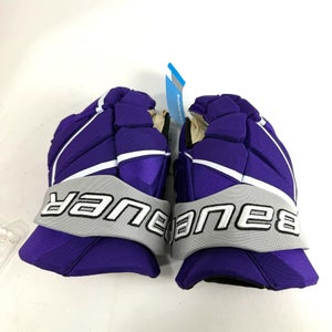 Brand New Purple Bauer Vapor Pro Stock Hockey Gloves - 14"
