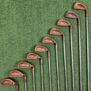 READ Ping Eye2 BeCu Iron Set 2-PW SW Black Dot Stiff Flex Matching Serial #s