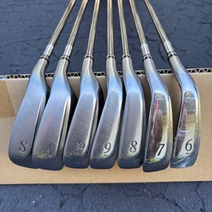 Men's XXIO Prime 12 Right Handed Iron Set Senior Flex (Used)