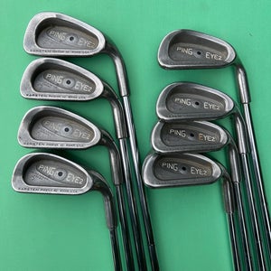 Men's Ping Eye 2 Black Dot Iron Set | #3-9, W | Matching Serial #'s