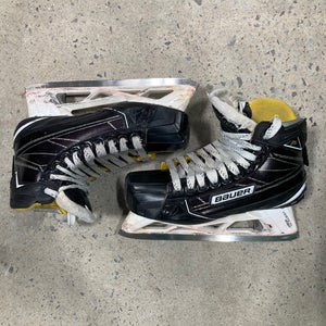 Senior Bauer Supreme 1S Hockey Goalie Skates Extra Wide Width 7 (Used)