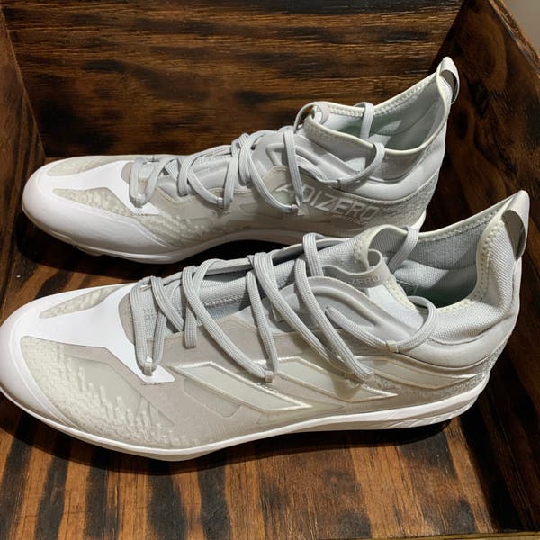 Adidas Adizero Afterburner 9 NWV Baseball Cleats Gray HP2179 Size