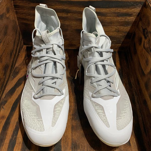 Adidas Adizero Afterburner 9 NWV Baseball Cleats Gray HP2179 Size