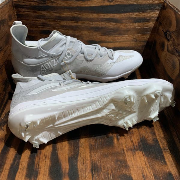 Adidas Adizero Afterburner 9 NWV Baseball Cleats Gray HP2179 Size
