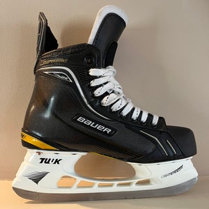 Pro Stock Size 8 3/4 D Bauer Supreme Total One Hockey Skates  Pro Stock  (New)