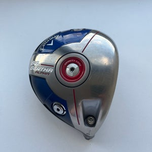 Callaway Big Bertha Alpha Driver Head 9.0 degrees