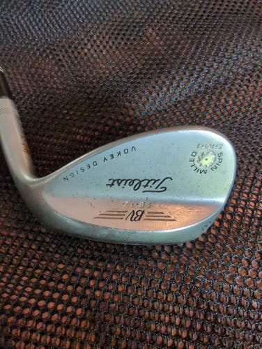 Men's Titleist Vokey Right Handed Wedge Regular Flex 58 Degree Steel Shaft (Used)