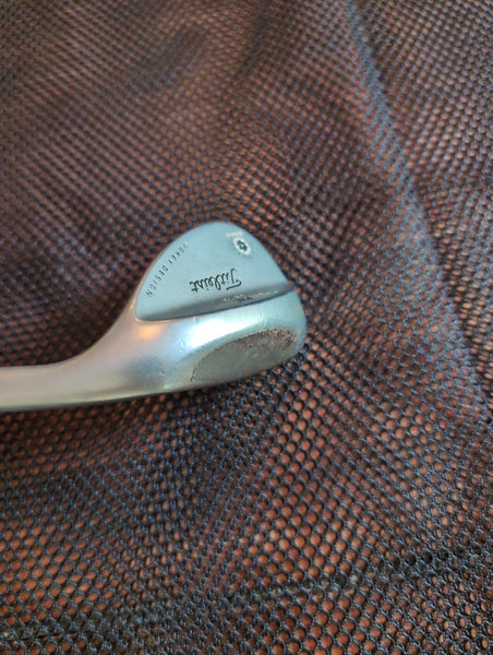 Men's Titleist Vokey Right Handed Wedge Regular Flex 58 Degree Steel Shaft (Used)