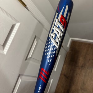 Marucci CAT9 Alloy USSSA Certified Bat (-10) Alloy 21 oz 31" (Used)