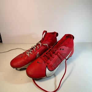Men's  Size M 12.0 (W 13.0) Nike Mid Top Vapor edge Pro 360 2 Molded Cleats (Used)