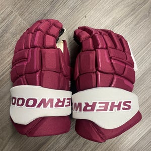 14" Sherwood Colorado Avalanche Reverse Retro Gloves