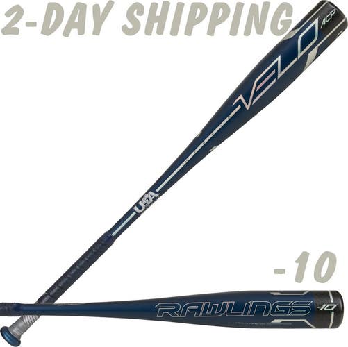 NEW | NO WRAPPER | Rawlings VELO Youth USA 31"/21 oz Little League/Pony Baseball Bat | FAST SHIP