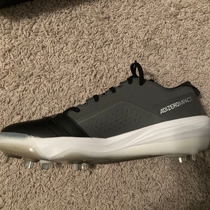 Black Men's Size M 11.0 (W 12.0) Adult Adidas Adizero Metal (New)