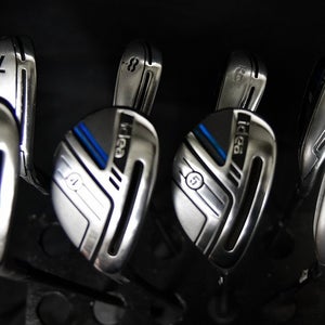 ADAMS IDEA IRON/HYBRI SET  (8 IROINS) SHAFT:REGULAR LENGTH:39 (6) IN RH NEW GRIP