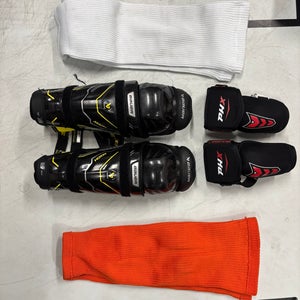 Bauer Supreme Mach Shin Guards 10” - Bundle