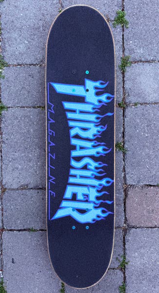 BAKER THUNDER スケートボード BAKER SKATEBOARDS LOGO COMPLETE SKATEBOARD 8.25 BLACK /WHITE