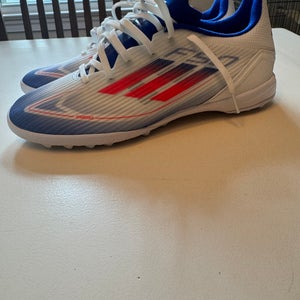 White Men's Adult Size M 9.0 (W 10.0) Adidas Molded Cleats Cleats (New)