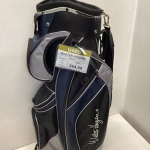Used Walter Hagen 14-WAY CART BAG Mens Cart Bag Navy Blue 11443-S000194567