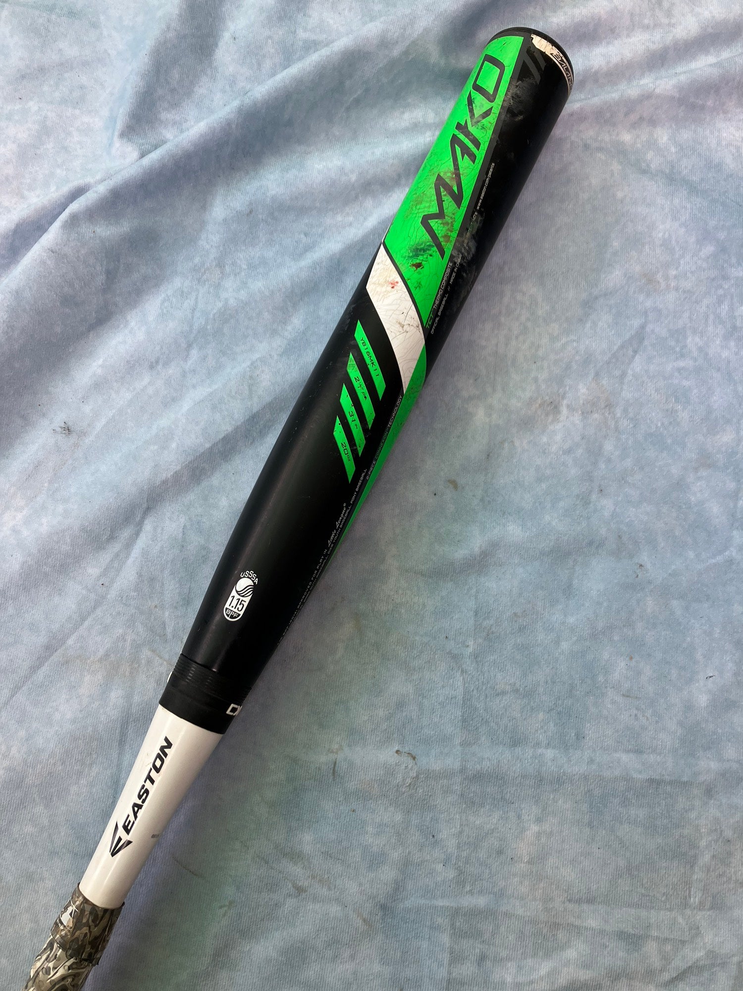 Batte Baseball Easton YB15MK Mako 31/20 (-11) - 2 1/4 - USSSA 1.15 BPF - Jeune