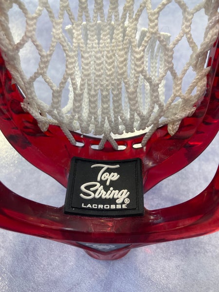 Red ECD Lacrosse Ion Strung Head (Used)