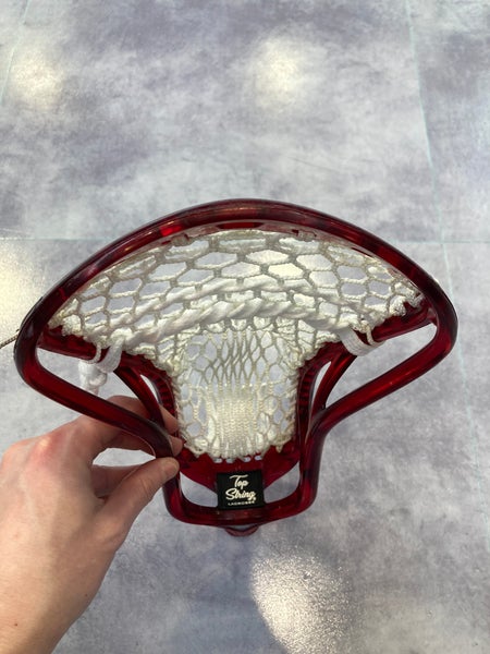 Red ECD Lacrosse Ion Strung Head (Used)