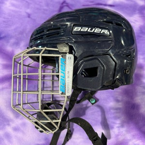 Blue Medium Bauer IMS 5.0 Helmet (Used)