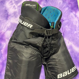 Black Junior Medium Bauer Bauer x Hockey Pants (Used)