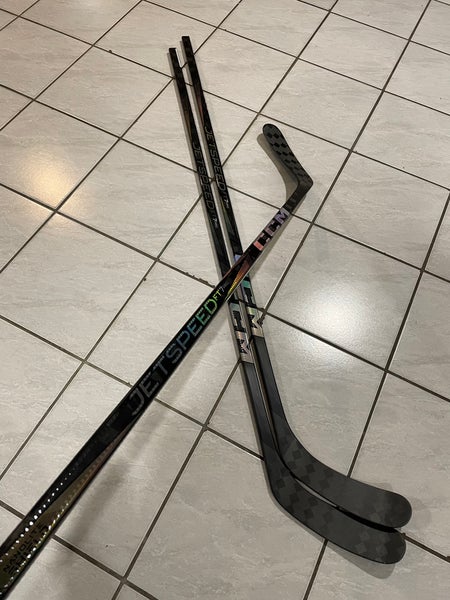 2 Pack Pro Stock CCM FT7 Pro LH 75 Flex Zegras Curve