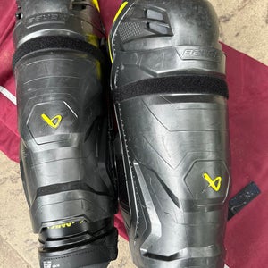 Senior Bauer Mach 17" Shin Pads (Used)