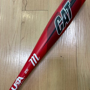 2019 Marucci CAT Bat USABat Certified (-11) Alloy 14 oz 25" (Used)