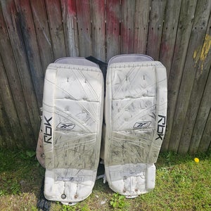 34" Reebok Premier Series III Goalie Leg Pads (Used)