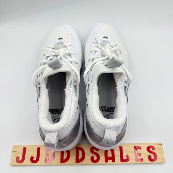 Nike Force Trout 9 Elite MCS Baseball Cleats White Silver  display picture 1
