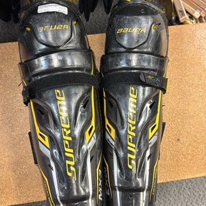 16" Bauer Supreme TotalOne MX3 (Used) Senior Shin Pads total one guard pad