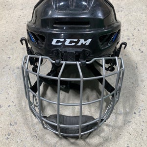 Black CCM FL3DS JR Helmet (Used)