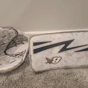 Brian's Netzero Regular Glove and Blocker.