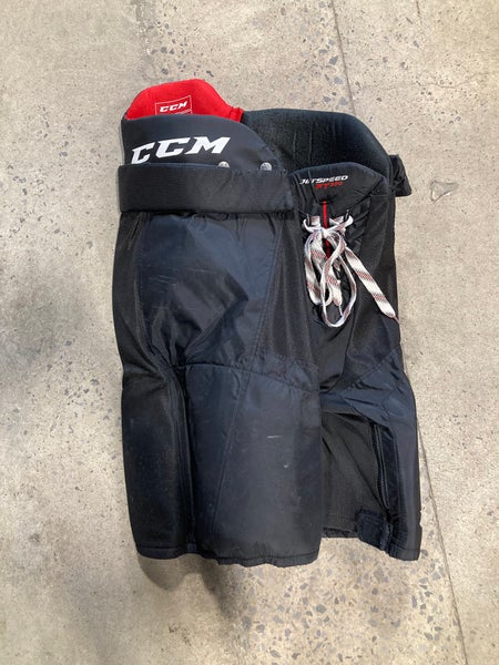 Black Senior Small CCM JetSpeed FT370 Hockey Pants (Used)