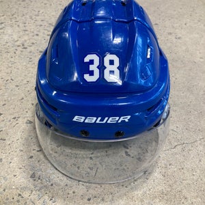 Blue Small Bauer Re-Akt Habs Pro Helmet (Used)
