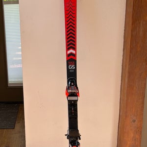 Women's 2023 Volkl 188 cm Racetiger GS Skis With Bindings Max Din 18 (Used)