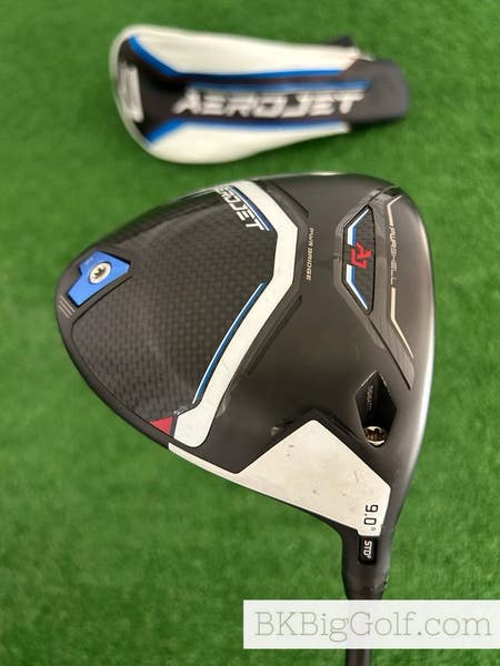 Cobra Aerojet 9.0 Driver w Headcover / Tour AD 6S Stiff 