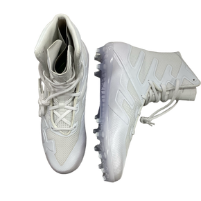 Used Under Armour HIGHLIGHT Adult FB Cleats White Senior 10 11613-S000160548