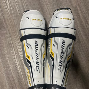 Senior Bauer Supreme comp 15" Shin Pads  (Used)