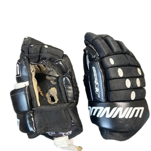 Winnwell (Used) Black Junior 11" Gloves